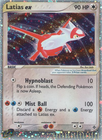 Latias ex (93/97) [EX: Dragon] | Cracking-Singles