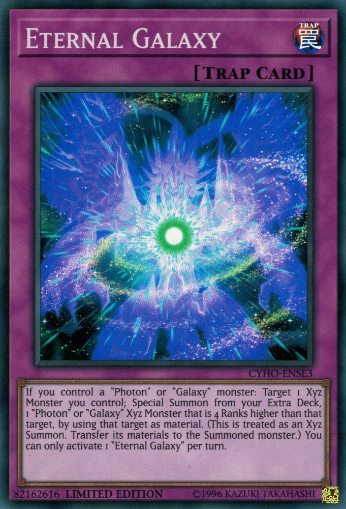 Eternal Galaxy [CYHO-ENSE3] Super Rare | Cracking-Singles