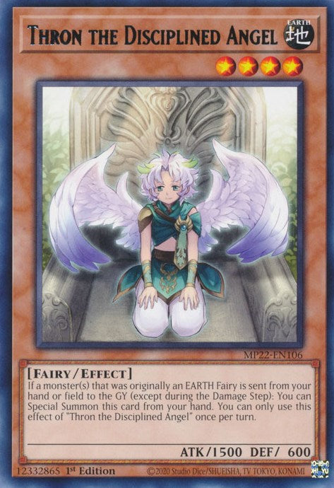 Thron the Disciplined Angel [MP22-EN106] Rare | Cracking-Singles
