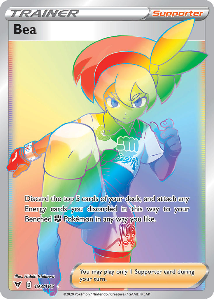 Bea (193/185) [Sword & Shield: Vivid Voltage] | Cracking-Singles