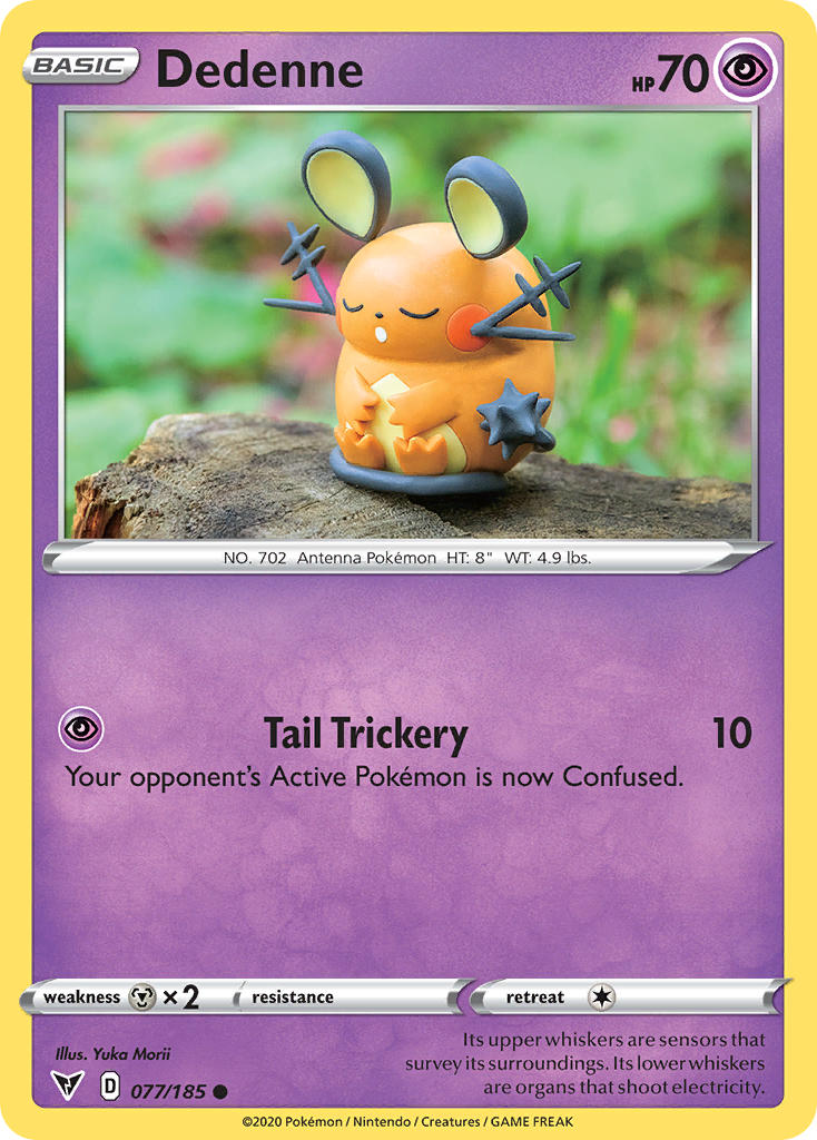 Dedenne (077/185) [Sword & Shield: Vivid Voltage] | Cracking-Singles