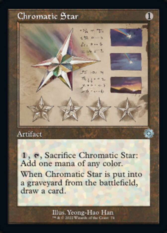 Chromatic Star (Retro Schematic) [The Brothers' War Retro Artifacts] | Cracking-Singles