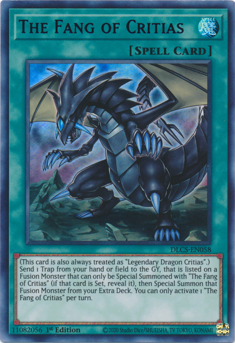 The Fang of Critias (Purple) [DLCS-EN058] Ultra Rare | Cracking-Singles