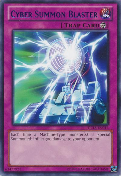 Cyber Summon Blaster (Purple) [DL18-EN017] Rare | Cracking-Singles