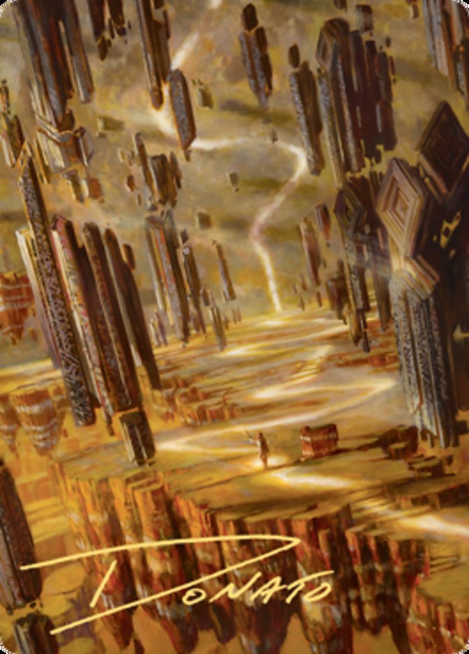 Brightclimb Pathway Art Card [Zendikar Rising Art Series] | Cracking-Singles