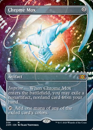 Chrome Mox (Borderless) [Double Masters] | Cracking-Singles