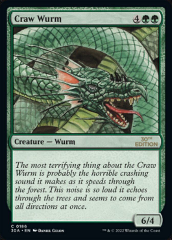 Craw Wurm [30th Anniversary Edition] | Cracking-Singles