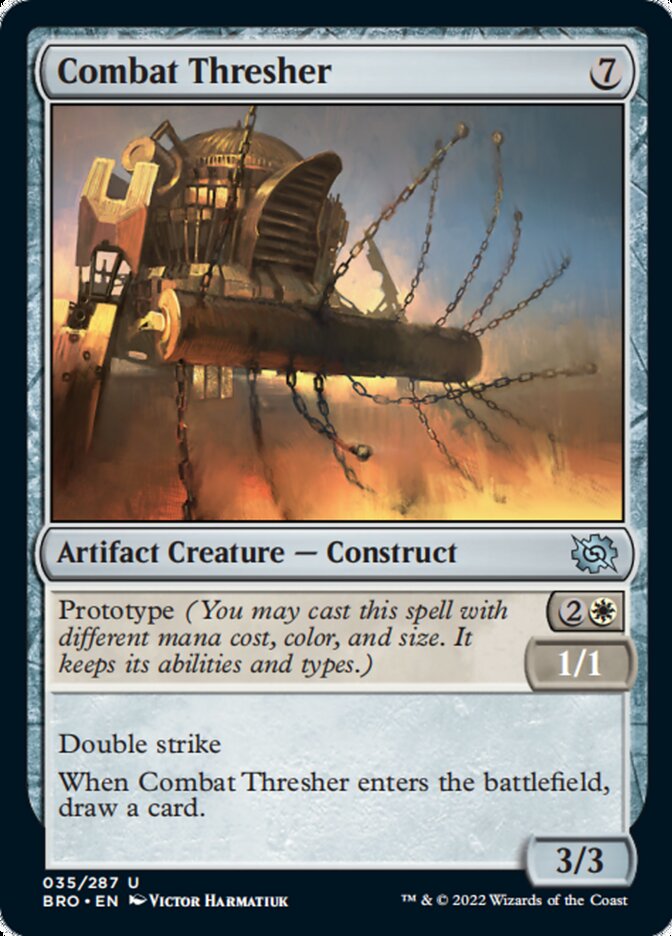 Combat Thresher [The Brothers' War] | Cracking-Singles