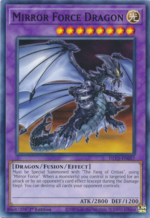 Mirror Force Dragon [DLCS-EN057] Common | Cracking-Singles