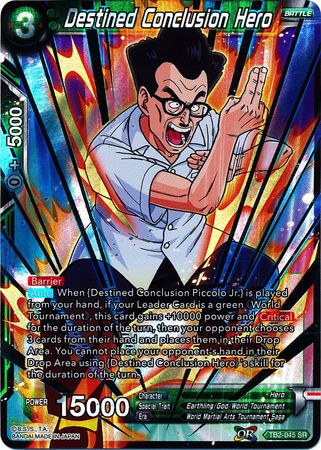 Destined Conclusion Hero [TB2-045] | Cracking-Singles