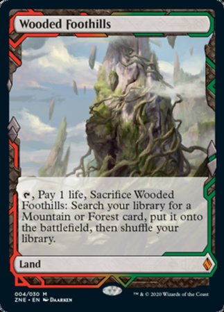 Wooded Foothills [Zendikar Rising Expeditions] | Cracking-Singles