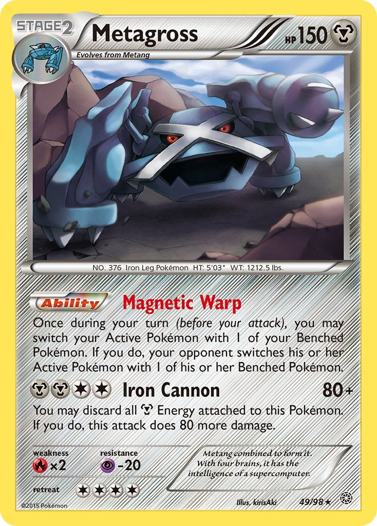 Metagross (49/98) (Theme Deck Exclusive) [XY: Ancient Origins] | Cracking-Singles