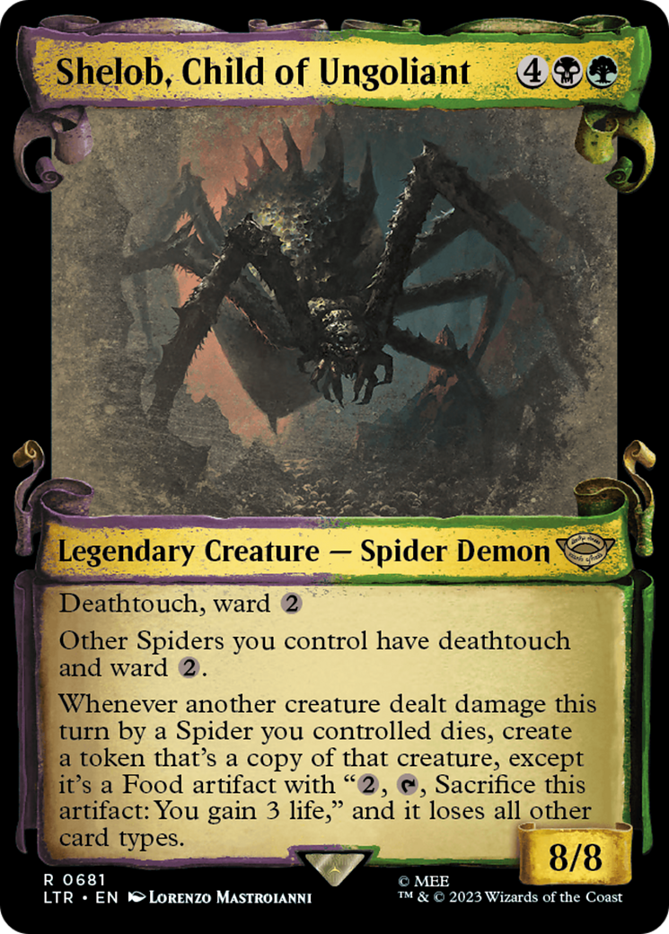 Shelob, Child of Ungoliant [The Lord of the Rings: Tales of Middle-Earth Showcase Scrolls] | Cracking-Singles