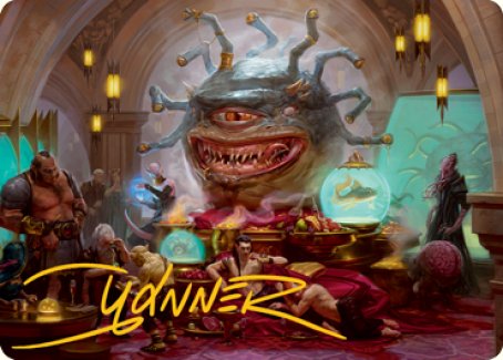 Xanathar, Guild Kingpin Art Card (Gold-Stamped Signature) [Dungeons & Dragons: Adventures in the Forgotten Realms Art Series] | Cracking-Singles