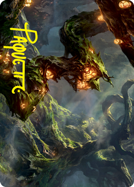 Forest Art Card (Gold-Stamped Signature) [Strixhaven: School of Mages Art Series] | Cracking-Singles