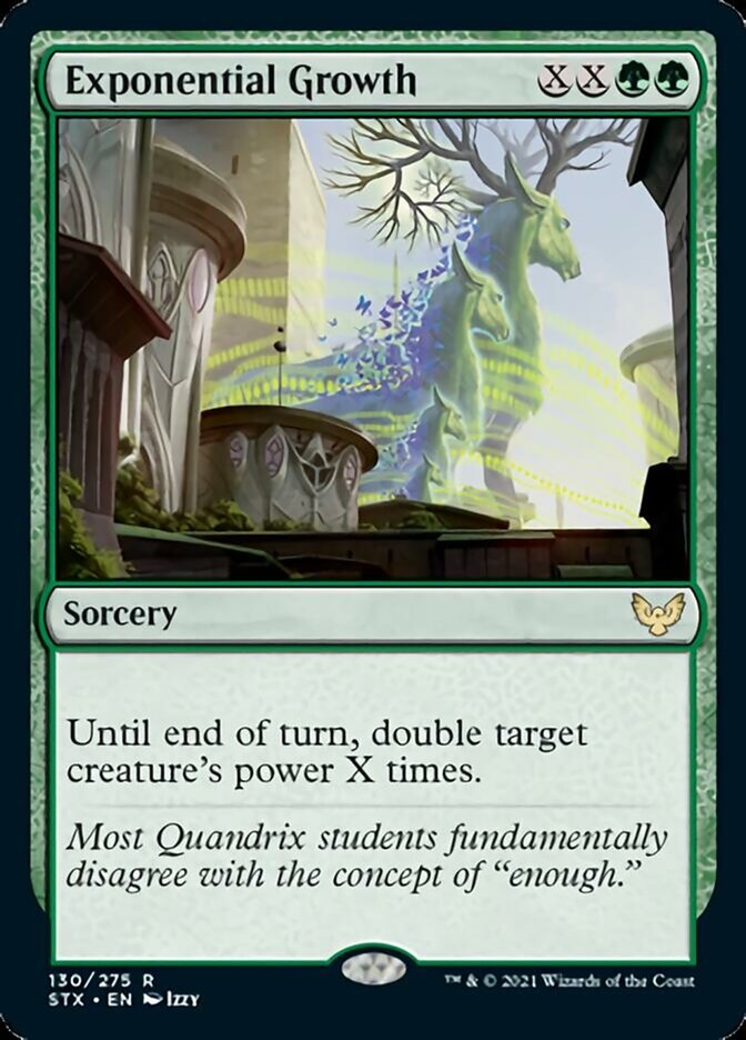 Exponential Growth [Strixhaven: School of Mages] | Cracking-Singles