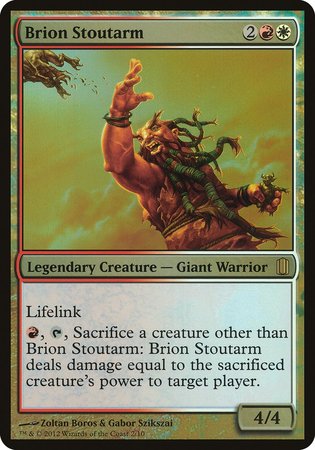 Brion Stoutarm (Commander's Arsenal) [Commander's Arsenal Oversized] | Cracking-Singles