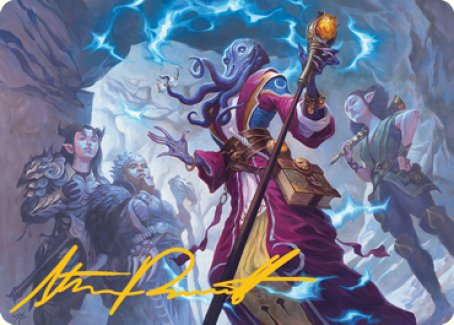 True Polymorph Art Card (Gold-Stamped Signature) [Dungeons & Dragons: Adventures in the Forgotten Realms Art Series] | Cracking-Singles