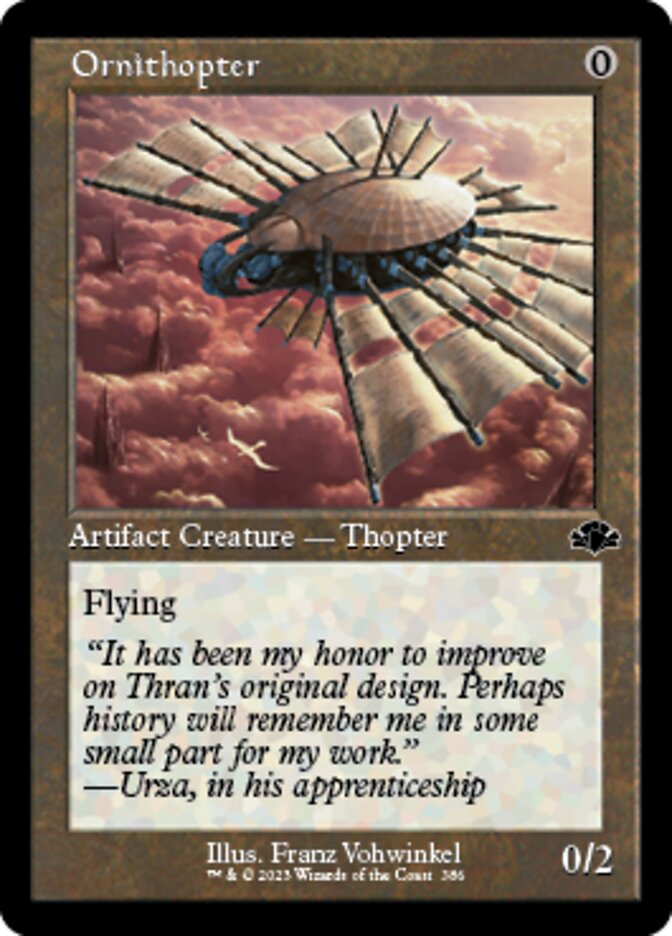 Ornithopter (Retro) [Dominaria Remastered] | Cracking-Singles