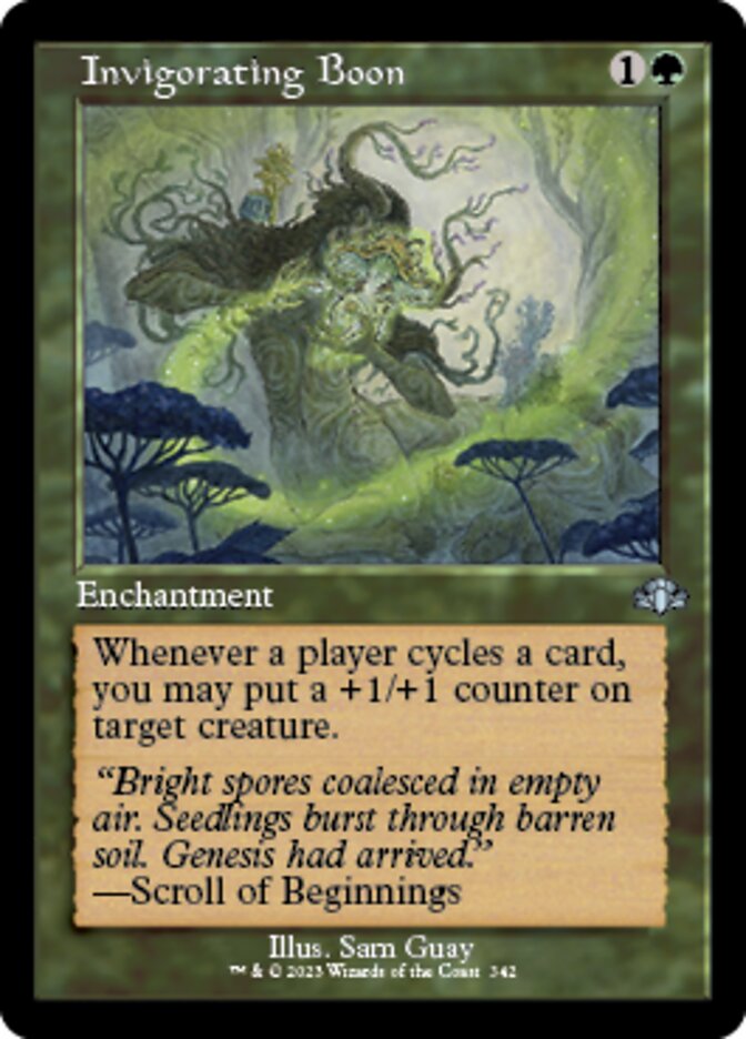 Invigorating Boon (Retro) [Dominaria Remastered] | Cracking-Singles