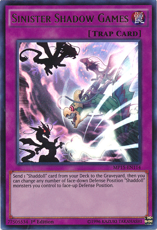 Sinister Shadow Games [MP15-EN114] Ultra Rare | Cracking-Singles