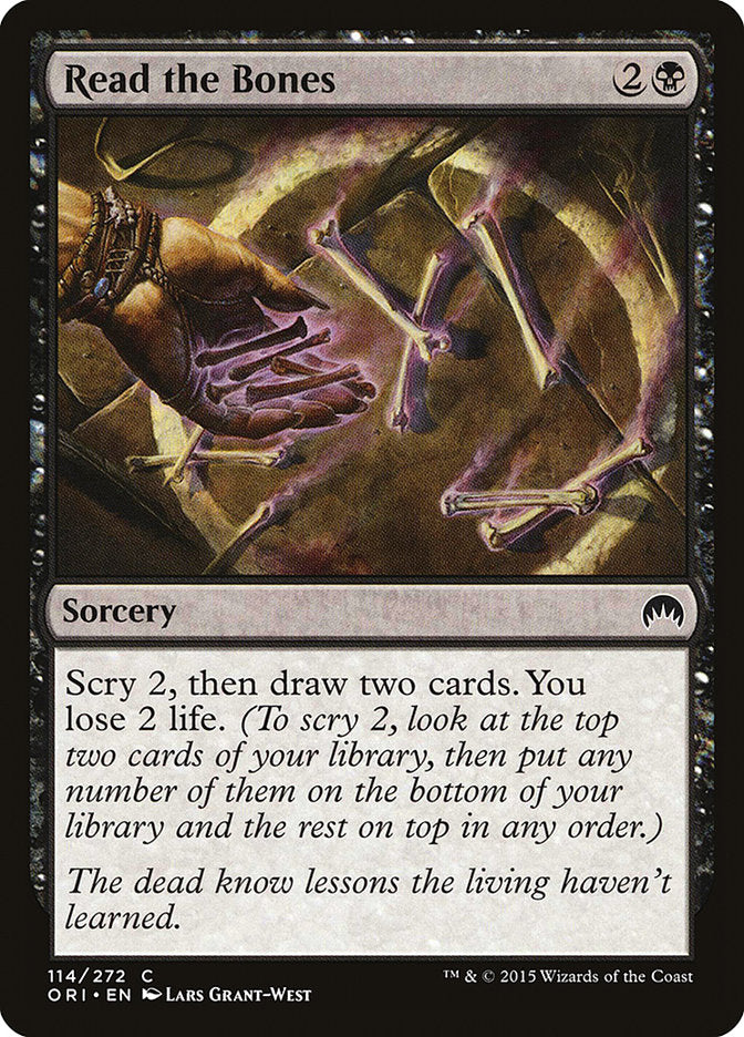Read the Bones [Magic Origins] | Cracking-Singles
