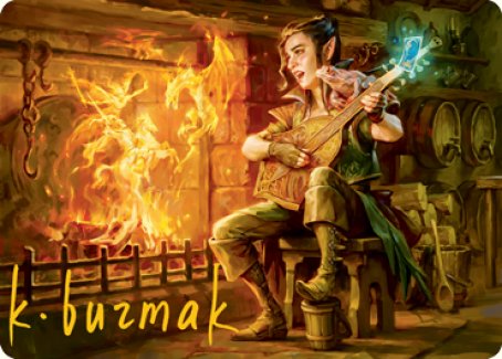 Wish Art Card (Gold-Stamped Signature) [Dungeons & Dragons: Adventures in the Forgotten Realms Art Series] | Cracking-Singles