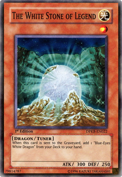 The White Stone of Legend [DPKB-EN022] Super Rare | Cracking-Singles