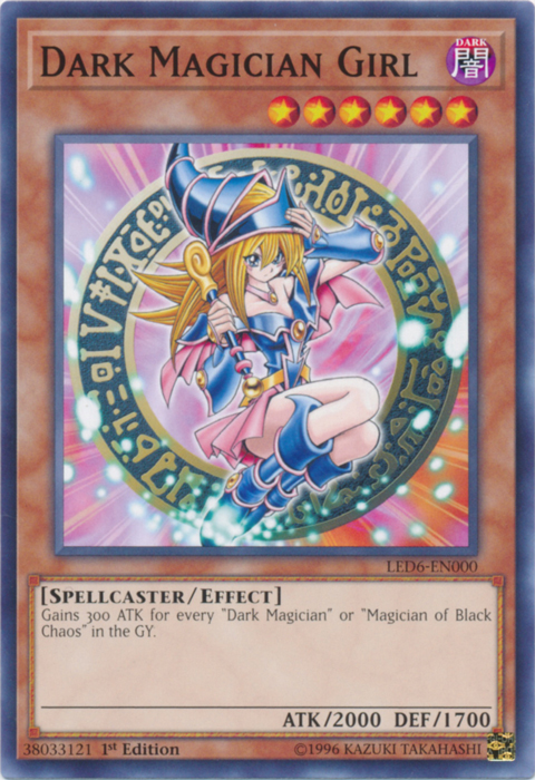 Dark Magician Girl [LED6-EN000] Common | Cracking-Singles