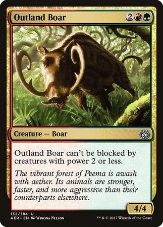 Outland Boar [Aether Revolt] | Cracking-Singles