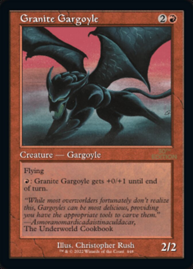 Granite Gargoyle (Retro) [30th Anniversary Edition] | Cracking-Singles