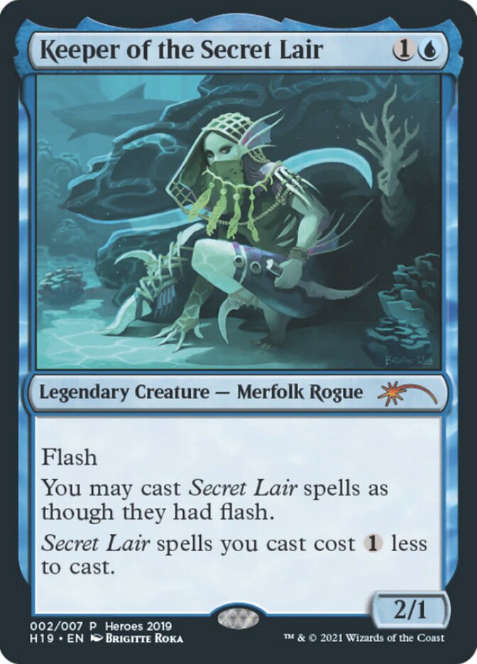 Keeper of the Secret Lair [Heroes of the Realm 2019] | Cracking-Singles