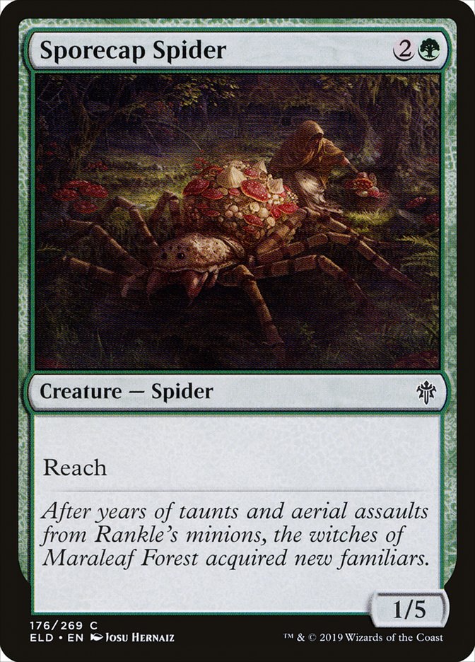 Sporecap Spider [Throne of Eldraine] | Cracking-Singles