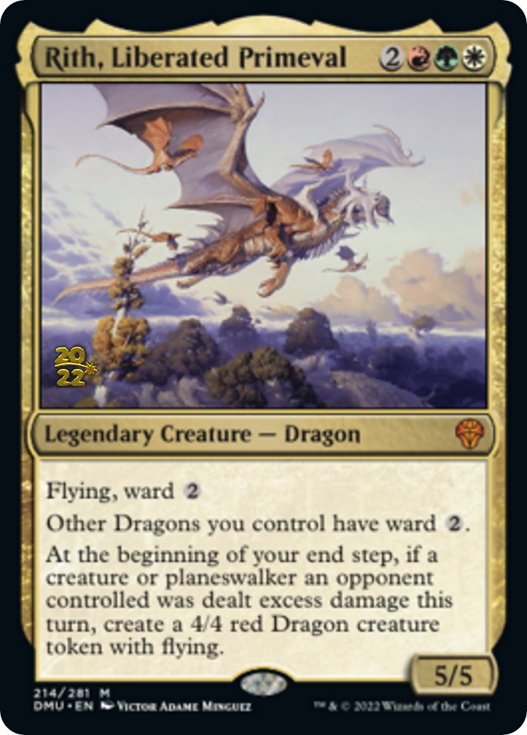 Rith, Liberated Primeval [Dominaria United Prerelease Promos] | Cracking-Singles