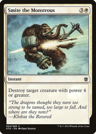 Smite the Monstrous [Khans of Tarkir] | Cracking-Singles