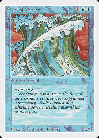 Wall of Water [Revised Edition] | Cracking-Singles