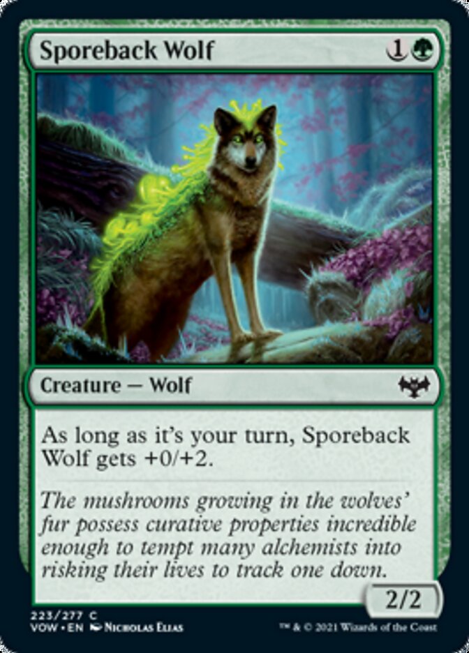 Sporeback Wolf [Innistrad: Crimson Vow] | Cracking-Singles