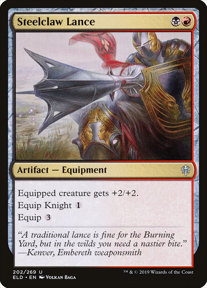 Steelclaw Lance [Throne of Eldraine] | Cracking-Singles