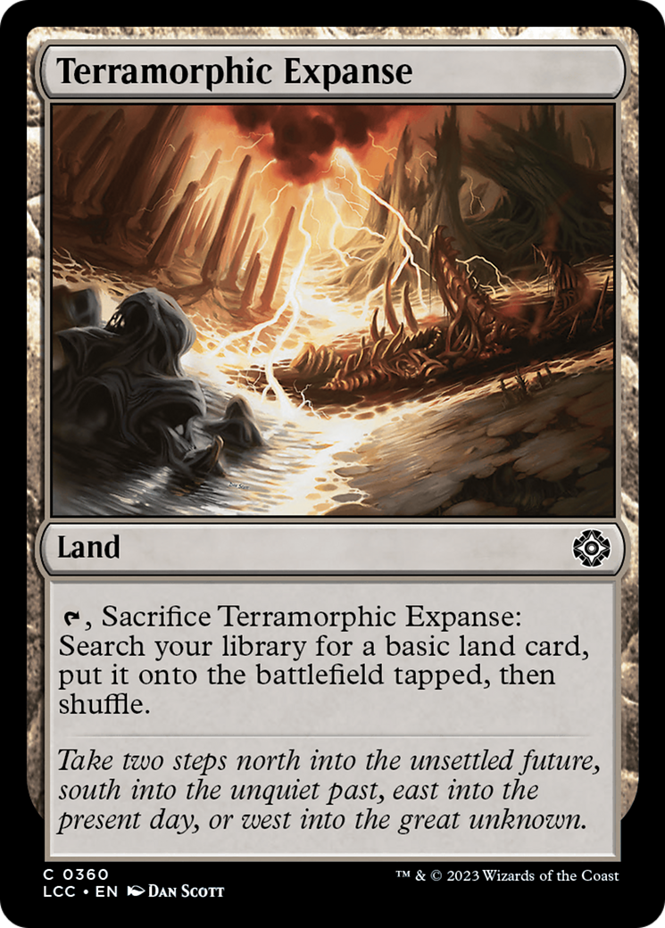 Terramorphic Expanse [The Lost Caverns of Ixalan Commander] | Cracking-Singles