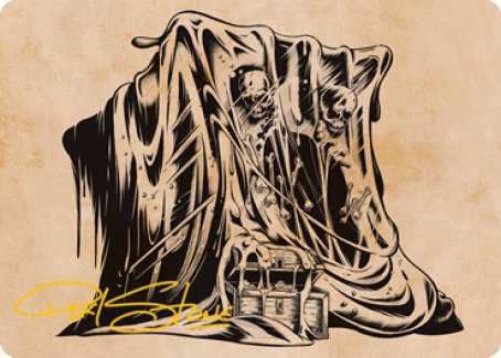 Gelatinous Cube (Showcase) Art Card (Gold-Stamped Signature) [Dungeons & Dragons: Adventures in the Forgotten Realms Art Series] | Cracking-Singles
