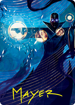Negate Art Card (Gold-Stamped Signature) [Strixhaven: School of Mages Art Series] | Cracking-Singles
