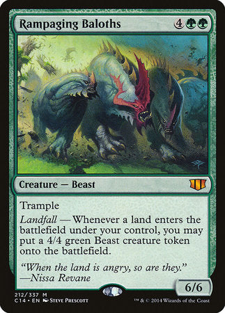 Rampaging Baloths [Commander 2014] | Cracking-Singles