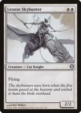 Leonin Skyhunter [Duel Decks: Knights vs. Dragons] | Cracking-Singles