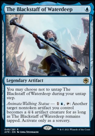 The Blackstaff of Waterdeep (Promo Pack) [Dungeons & Dragons: Adventures in the Forgotten Realms Promos] | Cracking-Singles