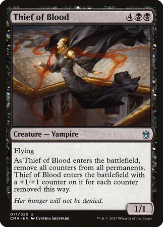 Thief of Blood [Commander Anthology] | Cracking-Singles