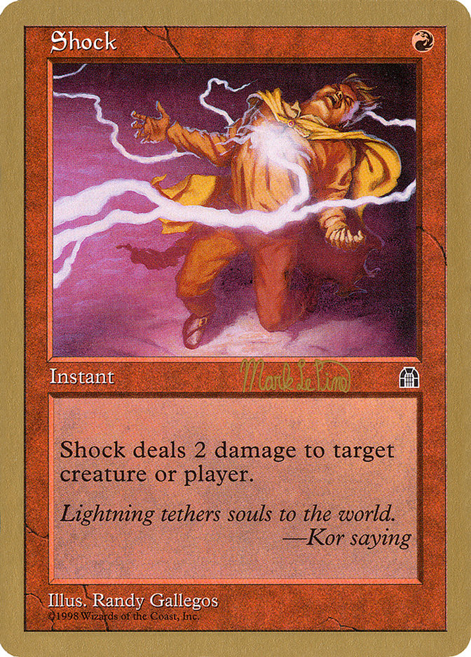 Shock (Mark Le Pine) [World Championship Decks 1999] | Cracking-Singles