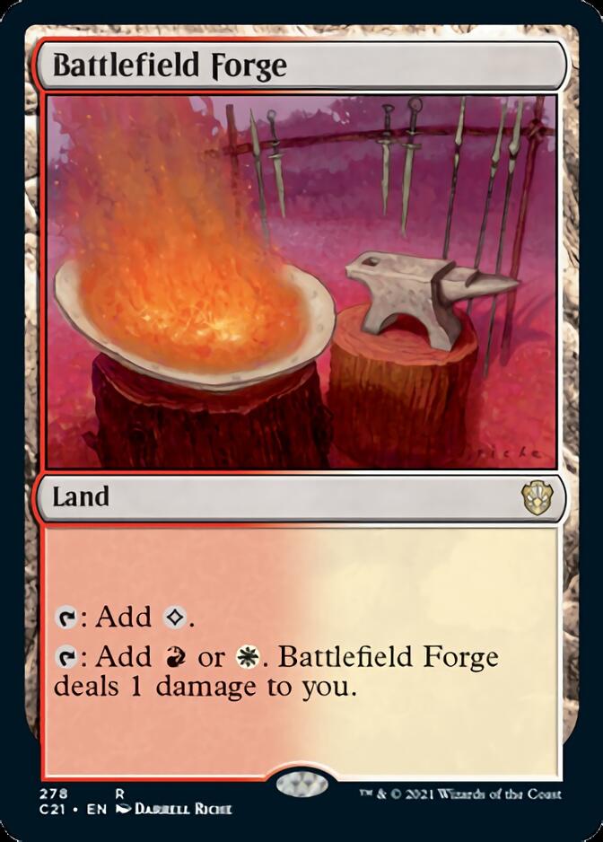 Battlefield Forge [Commander 2021] | Cracking-Singles