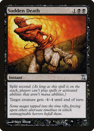 Sudden Death [Time Spiral] | Cracking-Singles