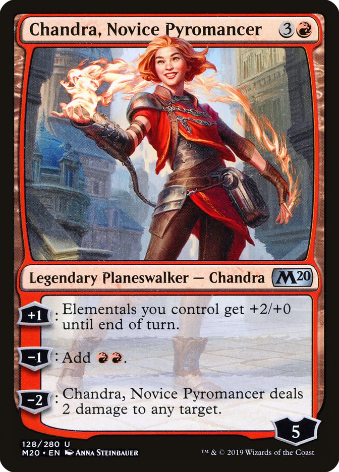 Chandra, Novice Pyromancer [Core Set 2020] | Cracking-Singles