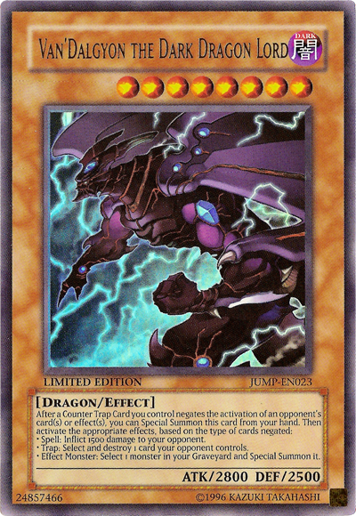 Van'Dalgyon the Dark Dragon Lord [JUMP-EN023] Ultra Rare | Cracking-Singles